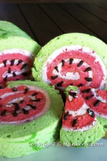 Watermelon Swissroll