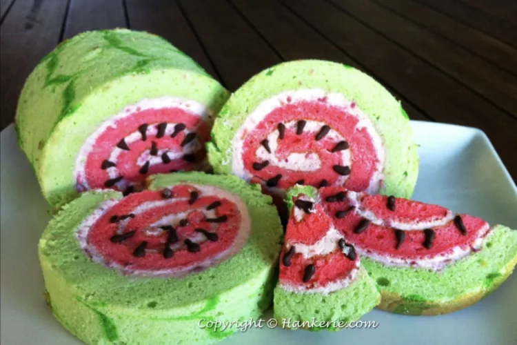 Watermelon Swissroll