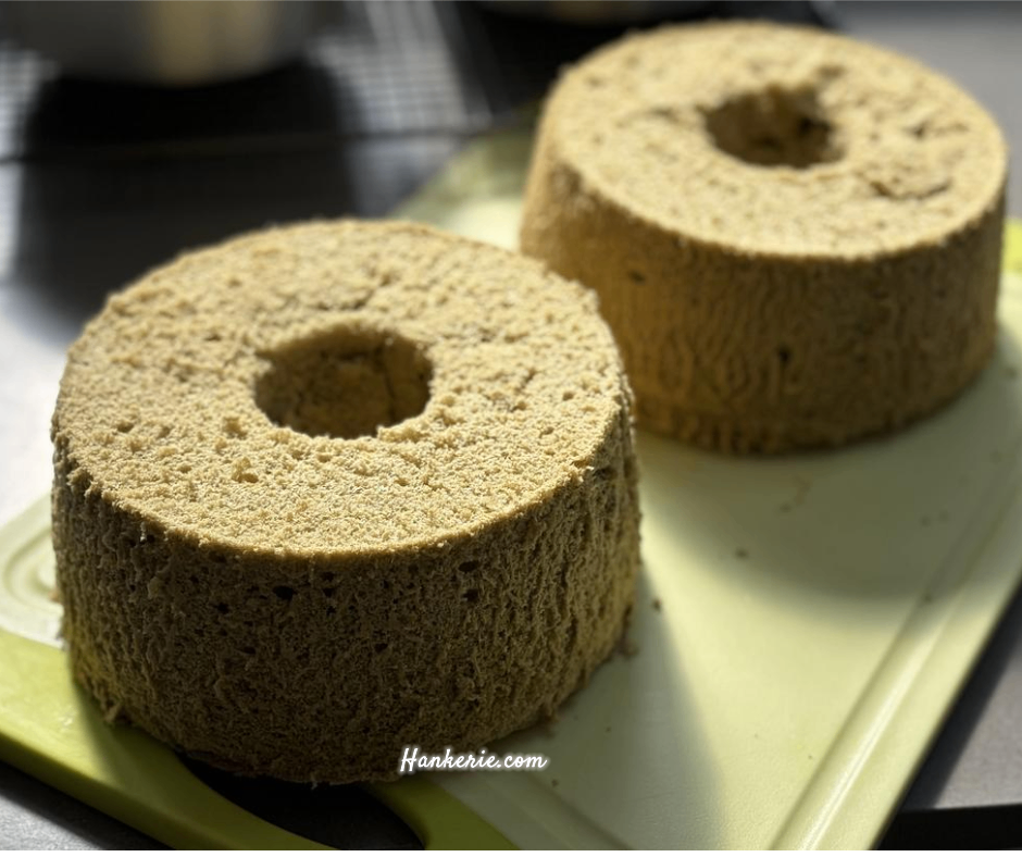 Green Tea Matcha Chiffon Cake