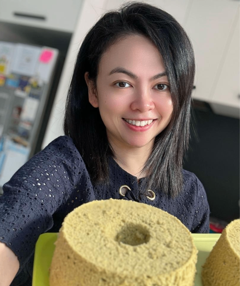 Green Tea Matcha Chiffon Cake