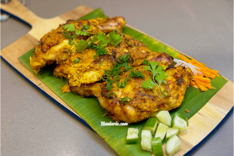 Air fried Malaysian Style Chicken Drumstick