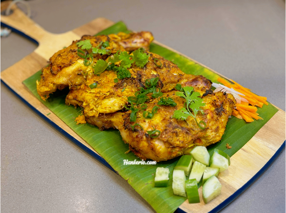 Air fried Malaysian Style Chicken Drumstick