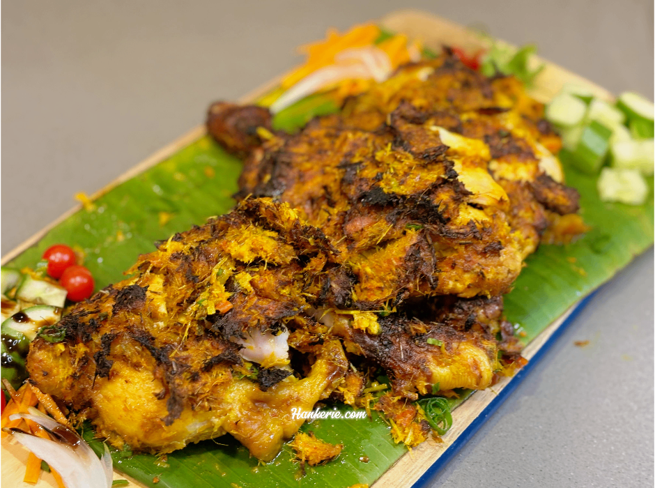 Air fried Malaysian Style Chicken Drumstick