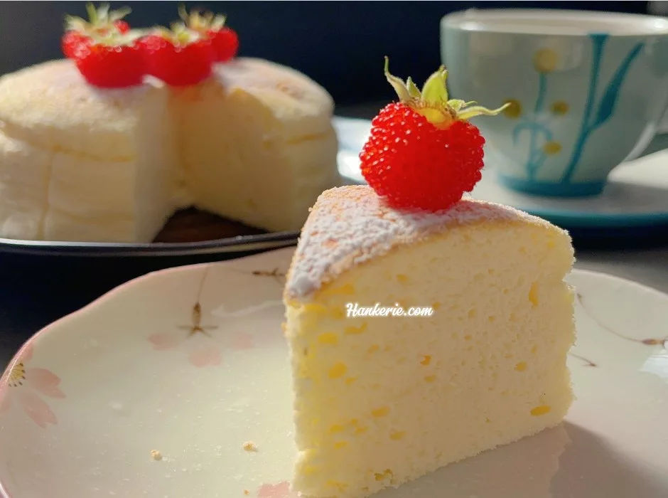 Japanese Soufflé fluffy and light Cheese Cake