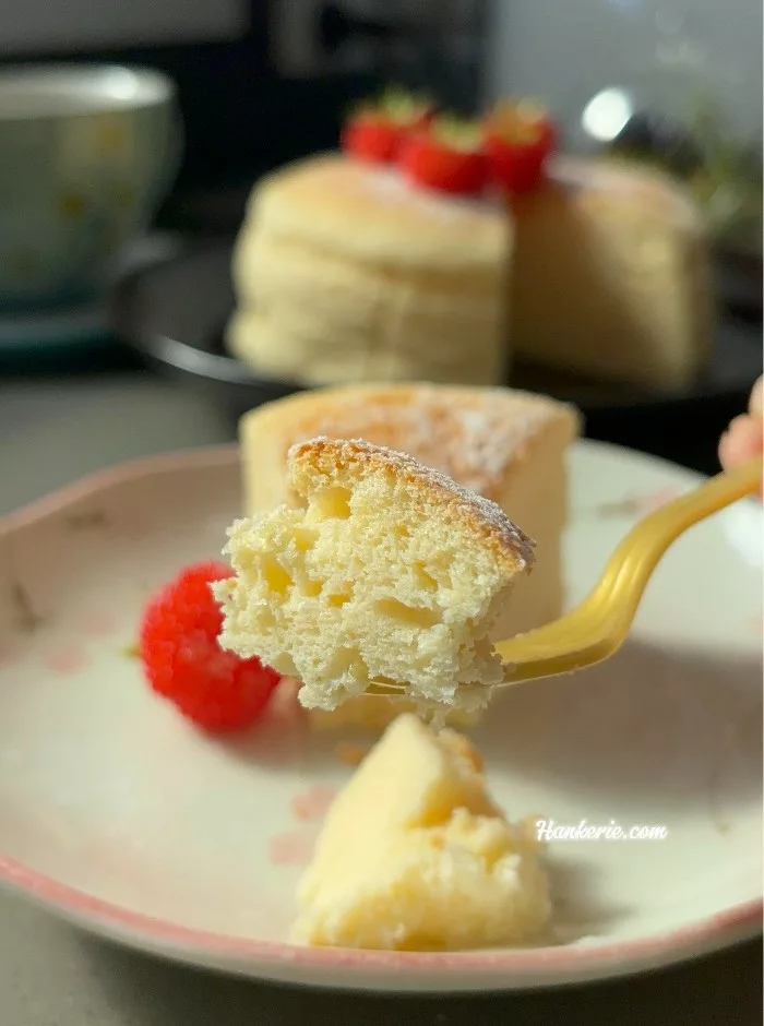 Japanese Soufflé fluffy and light Cheese Cake