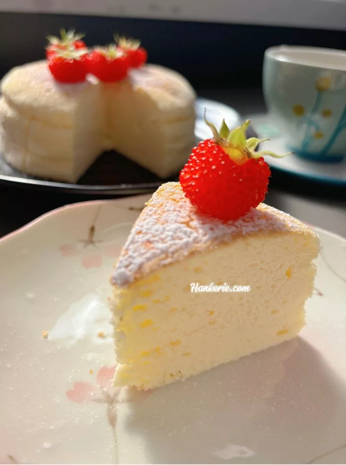 Japanese Soufflé fluffy and light Cheese Cake