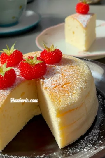 Japanese Soufflé fluffy and light Cheese Cake