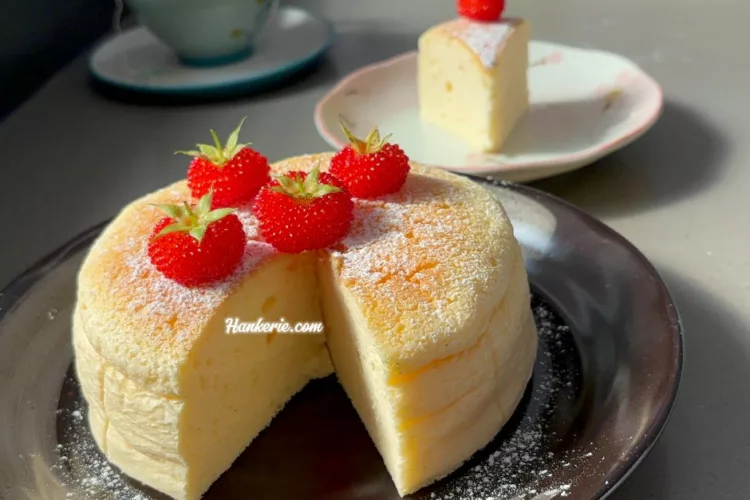 Japanese Soufflé fluffy and light Cheese Cake