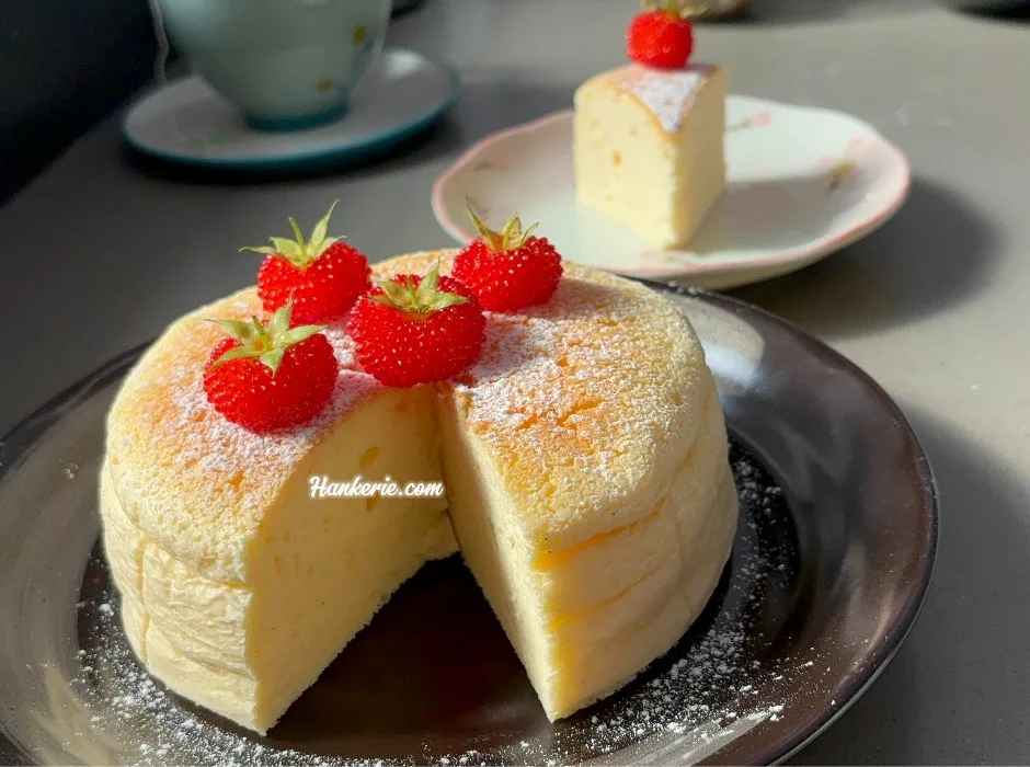 Japanese Soufflé fluffy and light Cheese Cake