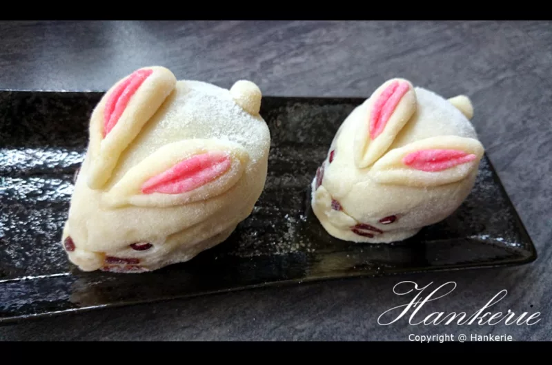 DIY Bunny Mochi Snow Skin Mooncake Recipe for the Mid-Autumn Festival