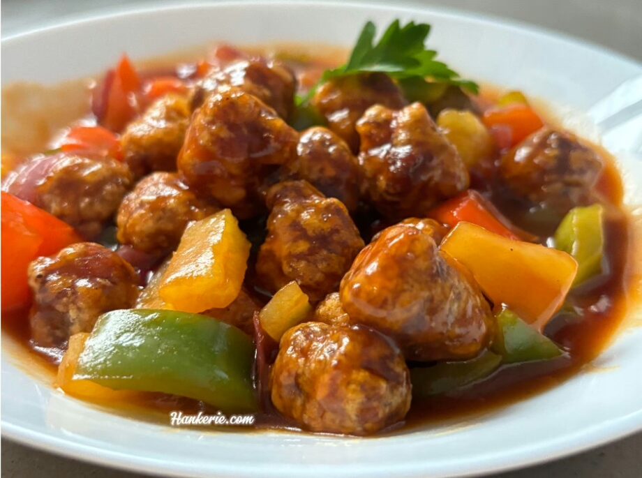 Sweet and sour pork recipe