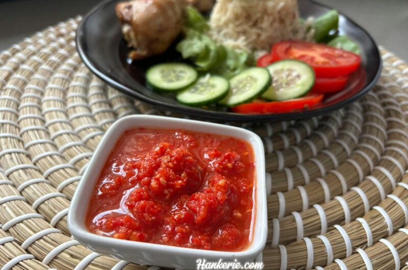 Malaysian Hainanese Chicken Rice Chilli Sauce Recipe