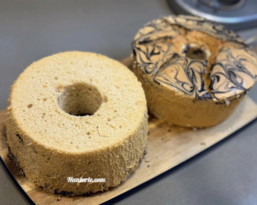 Ube Acai Chiffon Cake