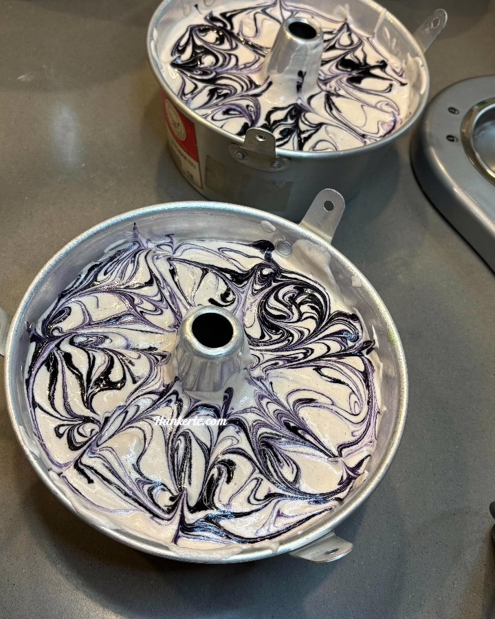 Ube Acai Chiffon Cake