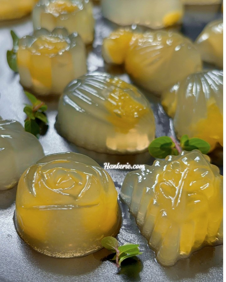 Orange Konnyaku Jelly