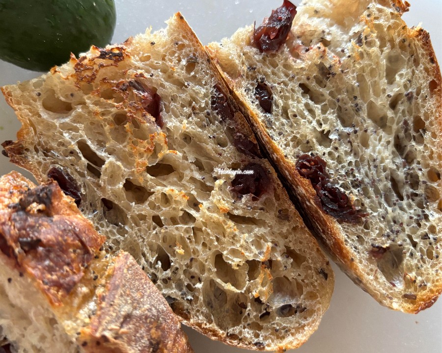 Black Cocoa Sourdough Scoring