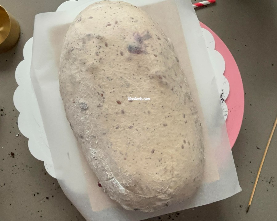 Black Cocoa Sourdough Scoring