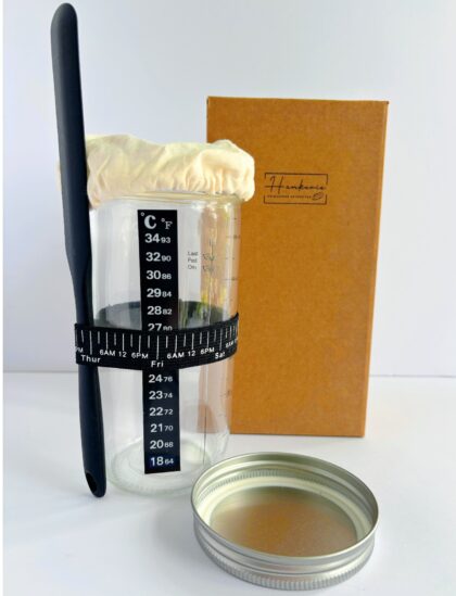 Deluxe Sourdough Jar Kit with Temperature & Feeding Tracking