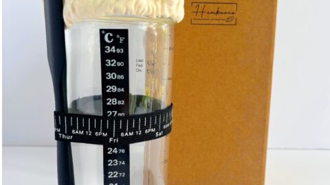 Deluxe Sourdough Jar Kit with Temperature & Feeding Tracking