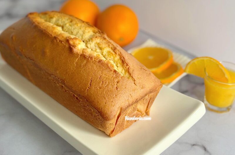 Orange Pound Butter Cake Recipe