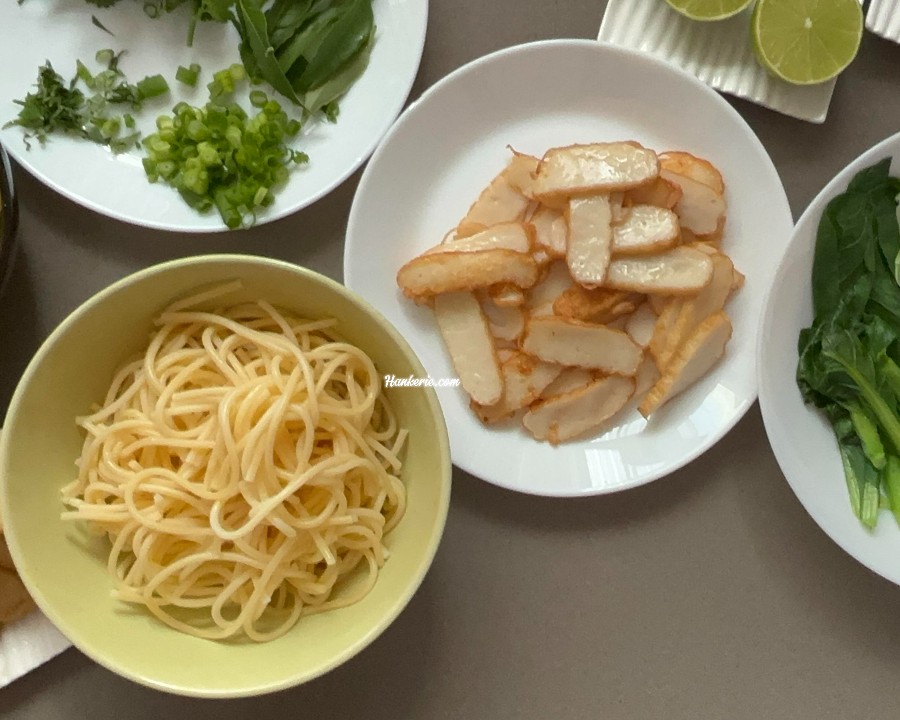Malaysian Curry Chicken Spaghetti Noodles