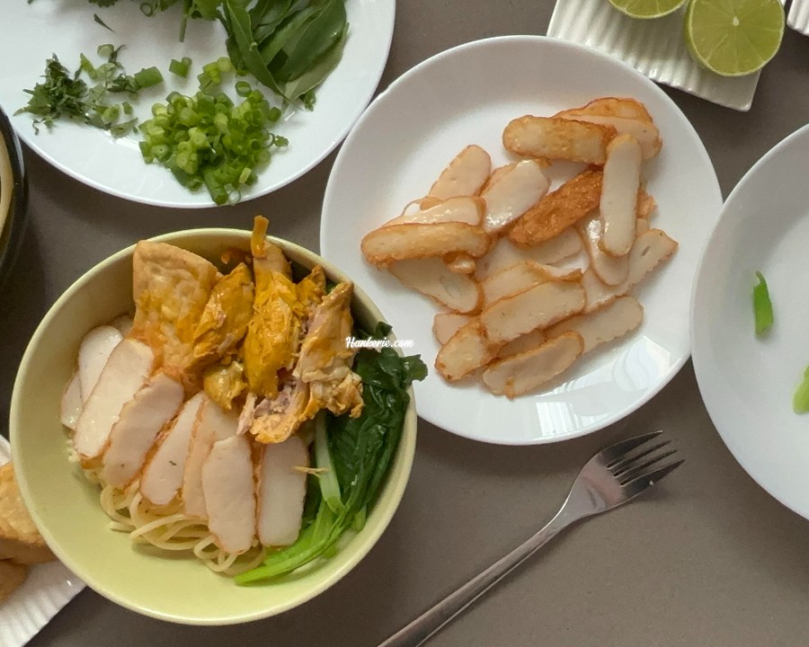 Malaysian Curry Chicken Spaghetti Noodles