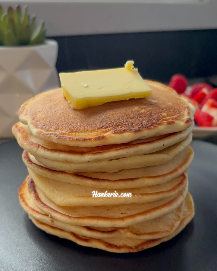 Fluffy Sourdough Pancakes