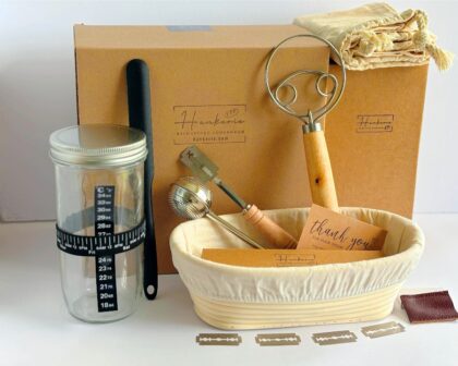 Ultimate Sourdough Bread Starter Kit without Starter + Video Guides